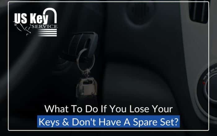 What To Do If You Lose Your Keys & Don't Have A Spare Set?